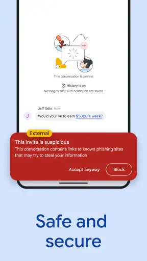 Google Chat screenshot