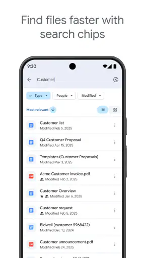 Google Drive screenshot