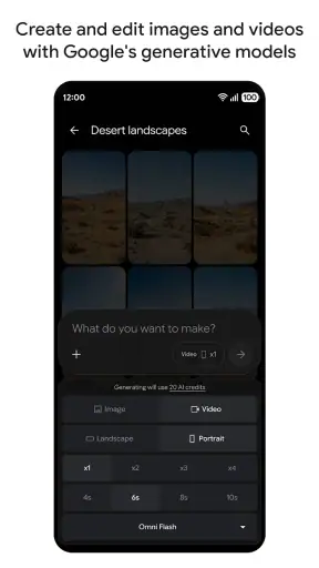 Google Flow Beta screenshot