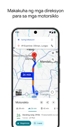 Google Maps screenshot