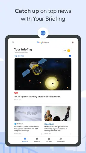 Google News screenshot