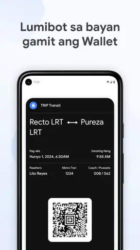 Google Wallet screenshot