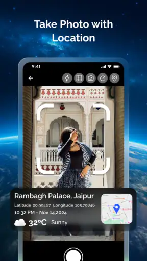 GPS Camera: GPS Geotag Photo screenshot