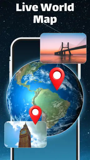 GPS Camera Map Live Navigation screenshot