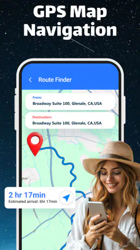 GPS Camera Map Live Navigation screenshot