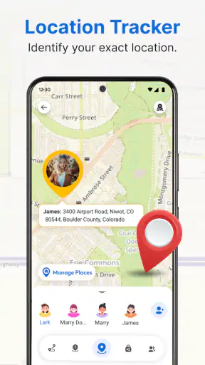 GPS Locator & Phone Tracker screenshot