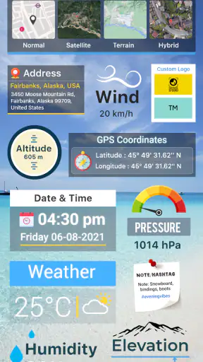 GPS Map Camera screenshot