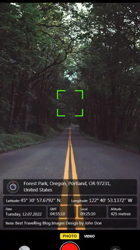 GPS Map Camera Lite: Geo Stamp screenshot