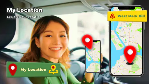 GPS Map Voice Navigation Route screenshot