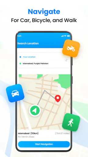 GPS, Maps Driving Directions screenshot