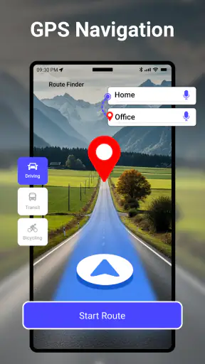 GPS Nabigasyon: Mapa Direksyon screenshot