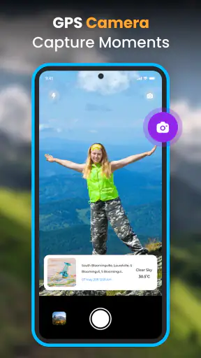 GPS Navigation Live Map Camera screenshot