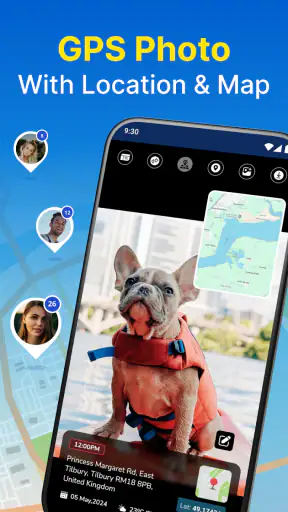 GPS Photo Camera na may mapa screenshot
