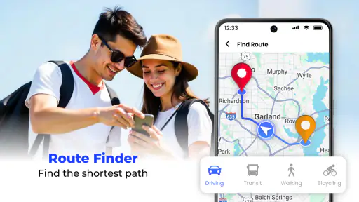 GPS Route Finder - Map Locator screenshot