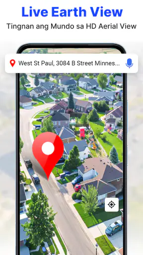GPS satellite live lupa mapa screenshot