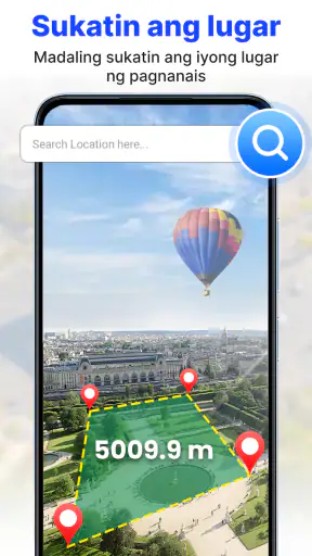 GPS satellite live lupa mapa screenshot