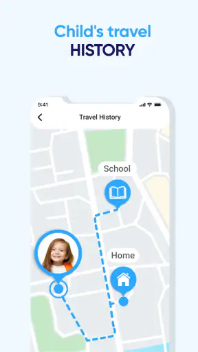 GPS Tracker at Family Locator screenshot