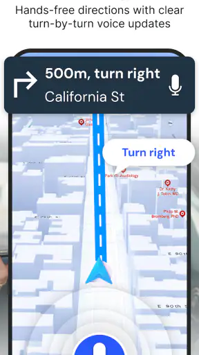 GPS Voice Navigation: GPS Map screenshot