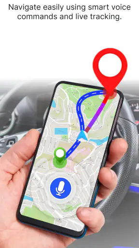 GPS Voice Navigation: GPS Map screenshot
