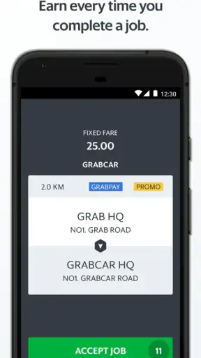 Grab Driver screenshot