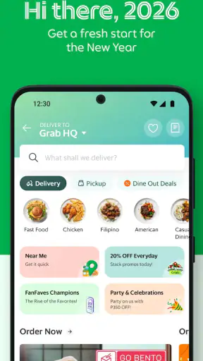 Grab - Taxi & Food Delivery screenshot