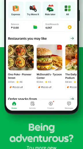 Grab - Taxi & Food Delivery screenshot
