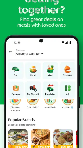 Grab - Taxi & Food Delivery screenshot