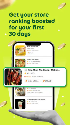 GrabMerchant screenshot