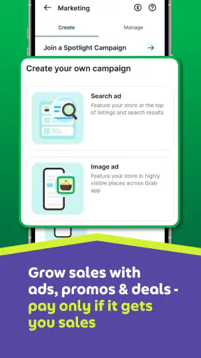 GrabMerchant screenshot