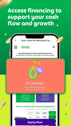 GrabMerchant screenshot
