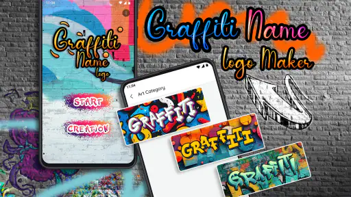 Graffiti Name Logo Maker screenshot