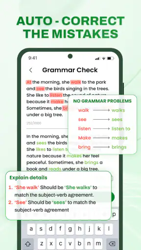 Grammar Check - AI Writing screenshot