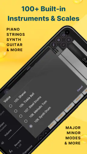 Grand Piano and Keyboard screenshot