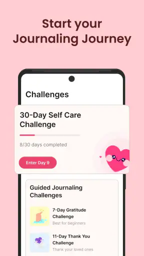 Gratitude: Self-Care Journal screenshot