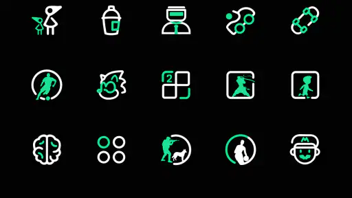 GreenLine Icon Pack : LineX screenshot