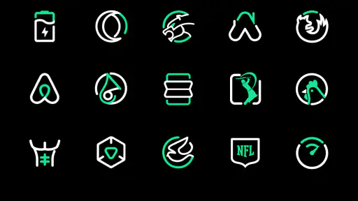 GreenLine Icon Pack : LineX screenshot
