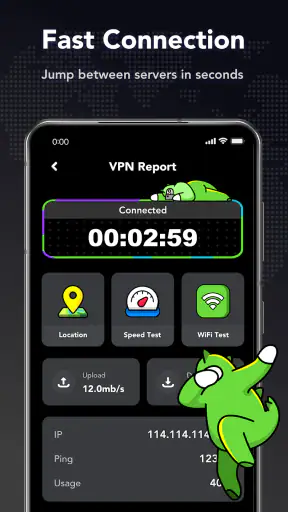 Greevo VPN: Safe Proxy Master screenshot