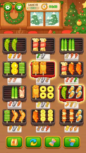 Grill Sort - Food Sort Games screenshot