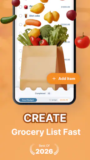 Grocery List - Shopping List screenshot