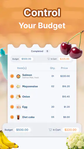 Grocery List - Shopping List screenshot