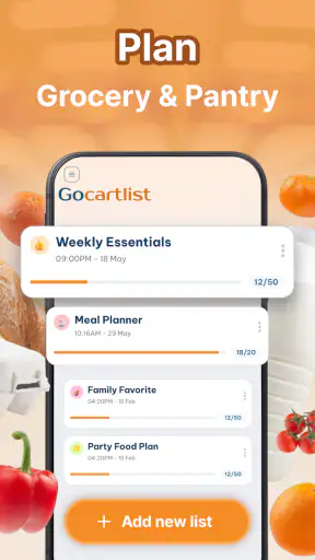 Grocery List - Shopping List screenshot