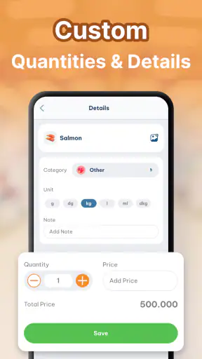 Grocery List - Shopping List screenshot