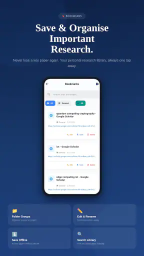 GScholar App screenshot