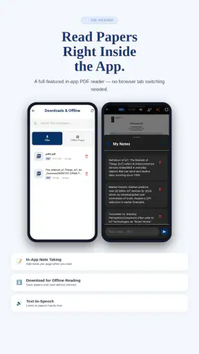 GScholar App screenshot
