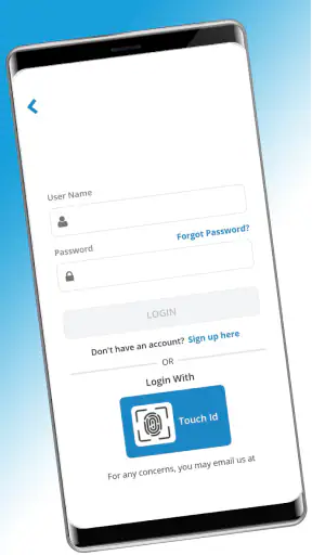 GSIS Touch screenshot