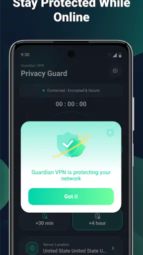 Guardian VPN – Private Proxy screenshot