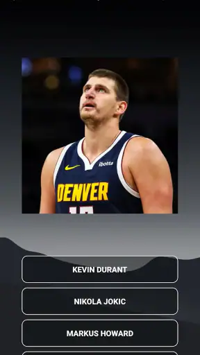 Guess Basketball Player Quiz screenshot