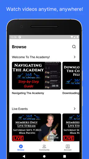 Guitar Lessons 365 Academy screenshot