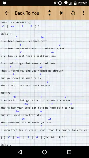 Guitar Songs screenshot