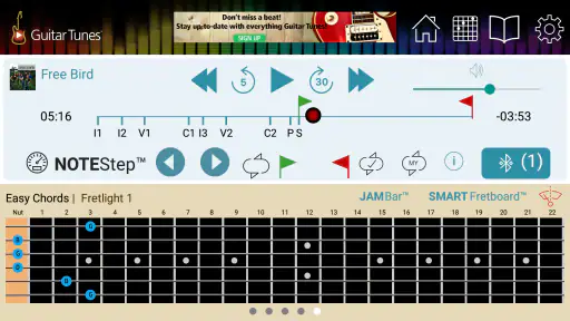 Guitar Tunes™ screenshot